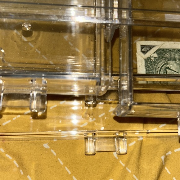 Ikee Design Clear Cosmetic Storage Organizer,/Acrylic/Lucite - Picture 5 of 10